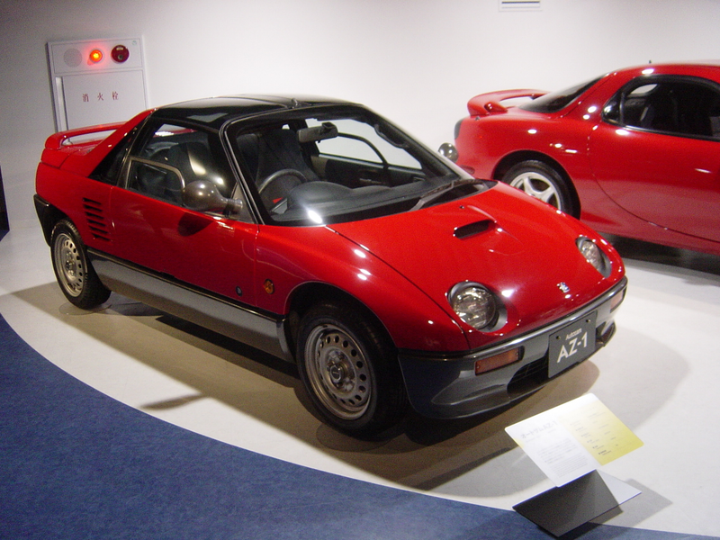 Autozam AZ-1: Because you can’t fit a Ferrari in your backpack